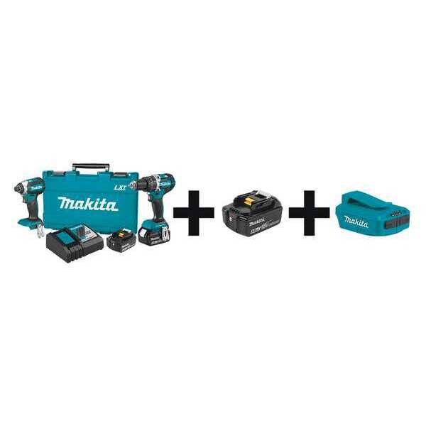 Cordless Combo Kit, 18.0 V, 2 Tools, 3 Batt