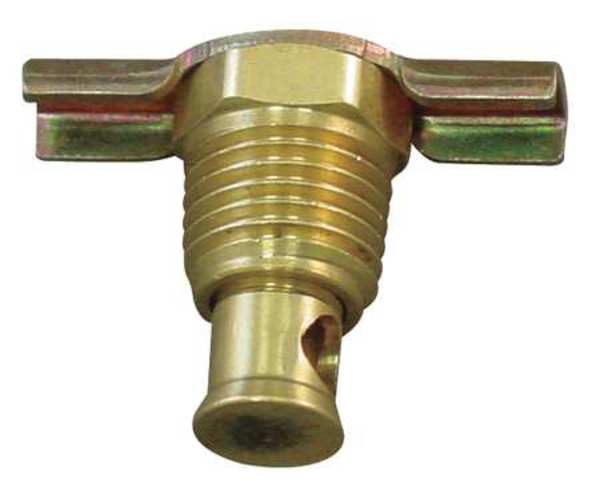 Drain Cock, Brass, MNPT, 3/8 In