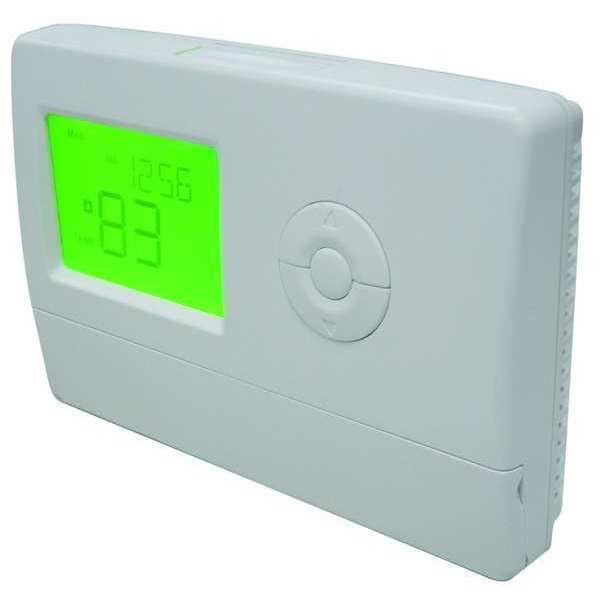 Low Voltage Thermostat, 1 H 1 C, Hardwired/Battery, 24VAC