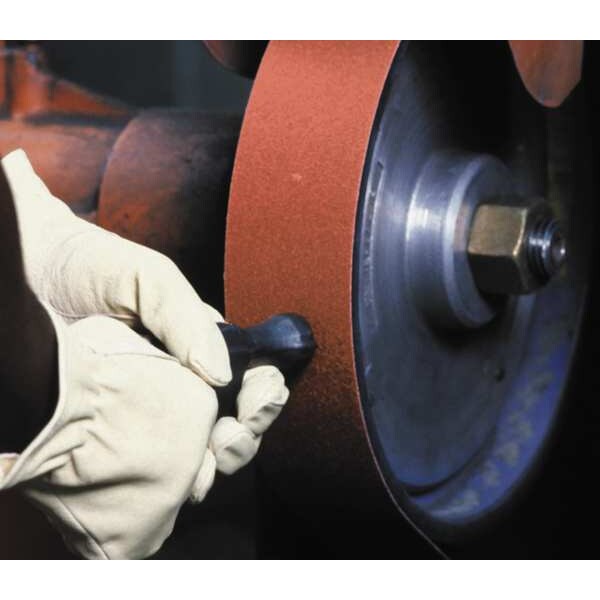 Sanding Belt, Coated, 2 in W, 132 in L, 60 Grit, Medium, Ceramic, 777F, Orange