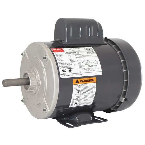 Capacitor-Start General Purpose Motor, 3/4 HP, 115/208-230V AC Voltage, 56 Frame
