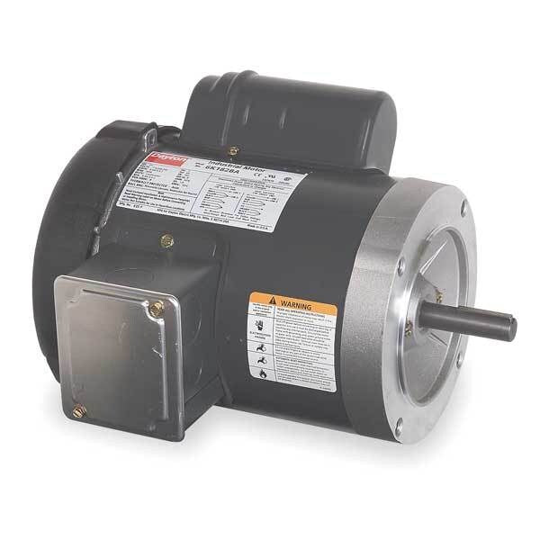 Capacitor-Start General Purpose Motor, 1/4 HP, 56C Frame, 115/208-230V AC Voltage