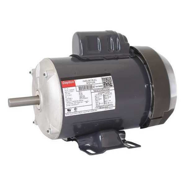 Capacitor-Start General Purpose Motor, 1/2 HP, 115/208-230V AC Voltage, 56 Frame