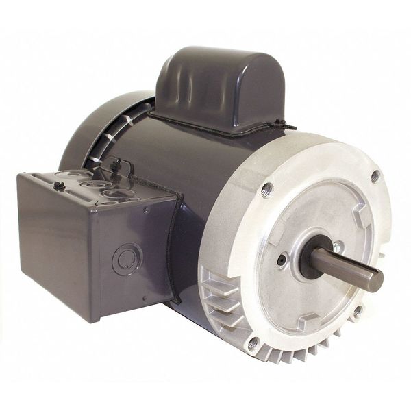 Capacitor-Start General Purpose Motor, 1/2 HP, 115/208-230V AC Voltage, 56C Frame