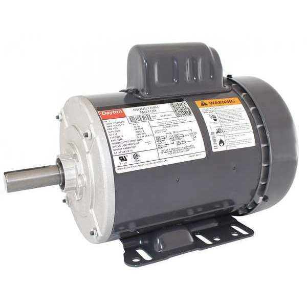 Capacitor-Start General Purpose Motor, 1 HP, 115/208-230V AC Voltage, 56HZ Frame