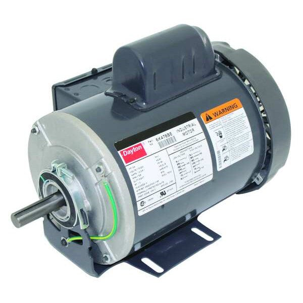 Capacitor-Start General Purpose Motor, 3/4 HP, 115/230V AC Voltage, 56 Frame, 1,725 Nameplate RPM