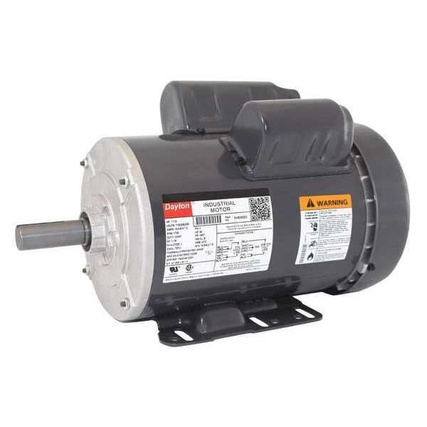 Capacitor-Start/Run General Purpose Motor, 1 1/2 HP, 115/208-230V AC Voltage, 145T Frame
