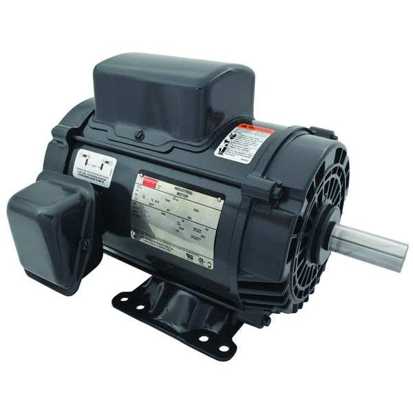 Capacitor-Start/Run General Purpose Motor, 5 HP, 230V AC Voltage, 184T Frame, 1,740 Nameplate RPM