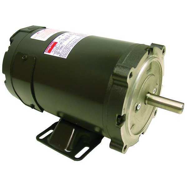 DC Motor, PM, TENV, 1/2 HP, 1800 rpm, 12VDC