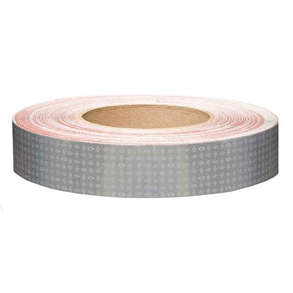 Reflective Tape, W 1 In, White