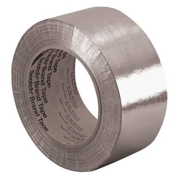 Glass Foil Tape, 1/2 In. x 36 Yd., Silver