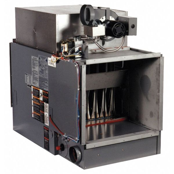 Indoor Duct Furnace, NG, 9877 cfm, 30 Deg F