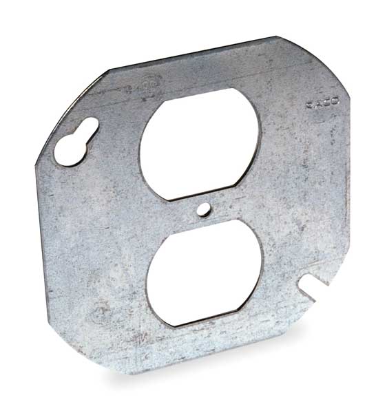 Electrical Box Cover, Octagon, 4 in.