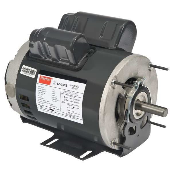 Capacitor-Start/Run General Purpose Motor, 1, 1/3 HP, 208-230V AC Voltage, 56 Frame