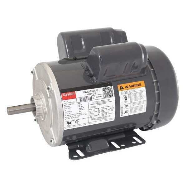 Capacitor-Start/Run General Purpose Motor, 1 1/2 HP, 115/208-230V AC Voltage, 56H Frame