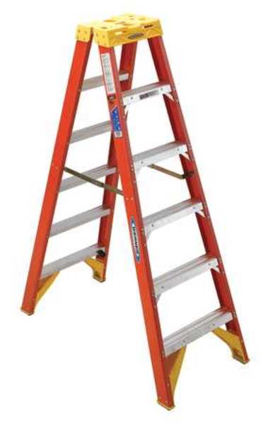 8 ft Fiberglass Twin Stepladder