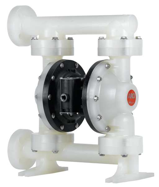 Double Diaphragm Pump, Polypropylene, Air Operated, Santoprene