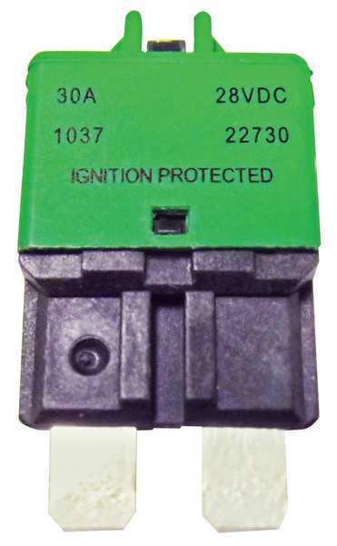 Automotive Circuit Breaker, CB227, 30A, 28V