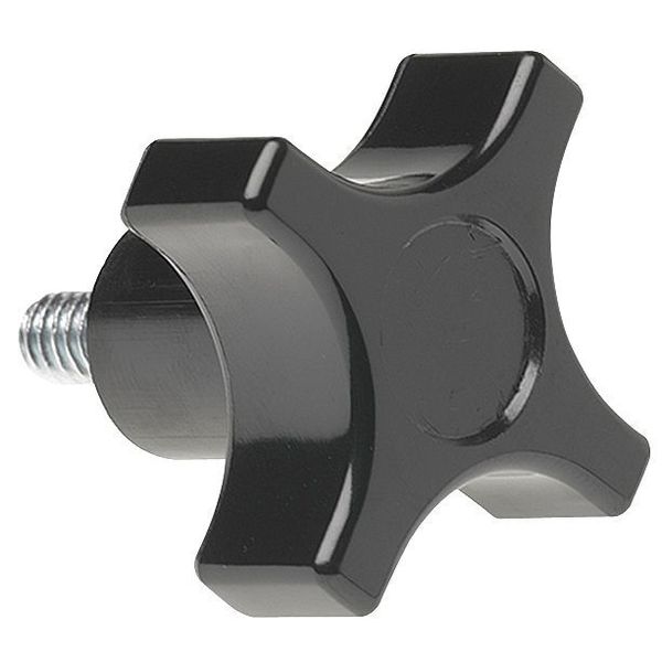 Four Prong Knob, Clamp Knob, 5/16-18 Size, 2.25