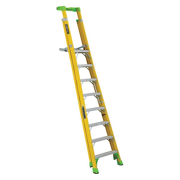 11 ft 0.25 ft Fiberglass Platform Stepladder