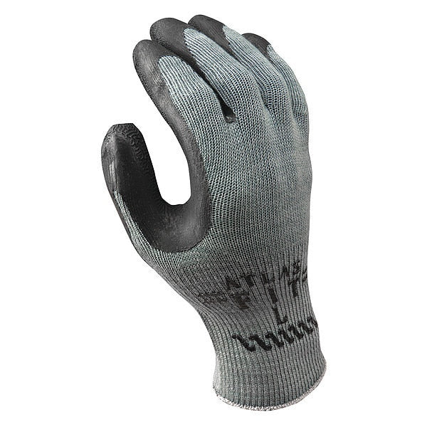 VF, Coated Gloves, Blk/Gry, L, 3NGX7, PR