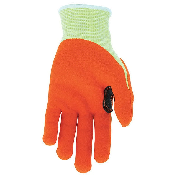 Coated Gloves, L, knit Cuff, PK12