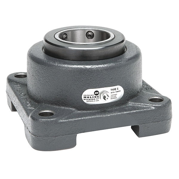 Flange Bearing, Tapered Roller, 4in Bore
