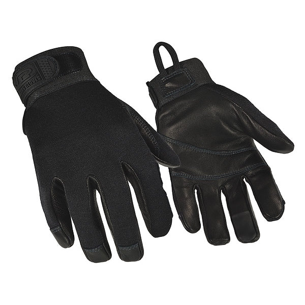Gloves, Black, M, PR