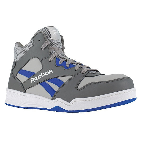 13 Size Men's Athletic High-Top Composite Work Shoe , Gray