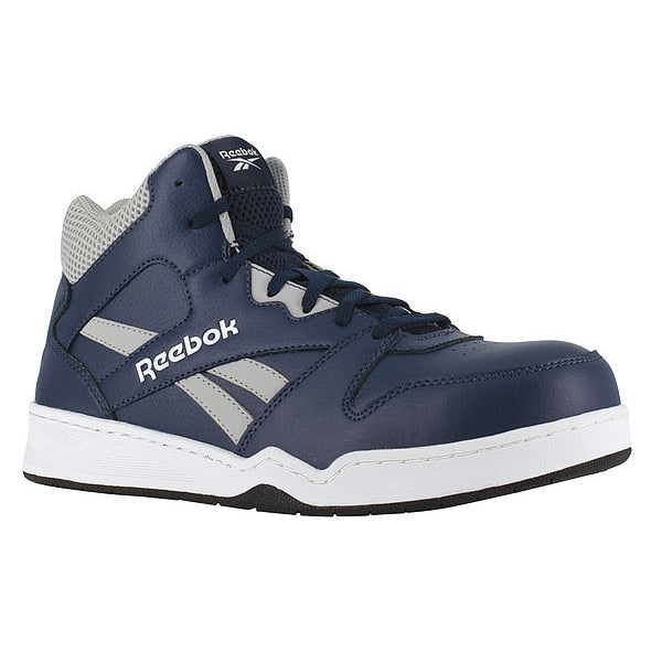 11 Size Men's Athletic High-Top Composite Work Shoe , Navy