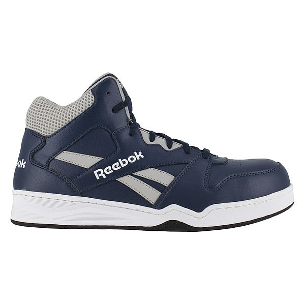 10 Size Men's Athletic High-Top Composite Work Shoe , Navy