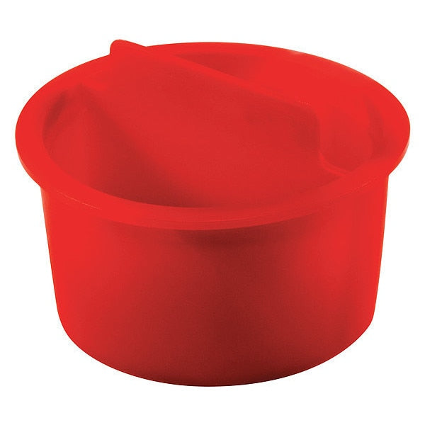 Center Pull-Tab Tapered Plug, Red, Low-Density Polyethylene 1500 PK