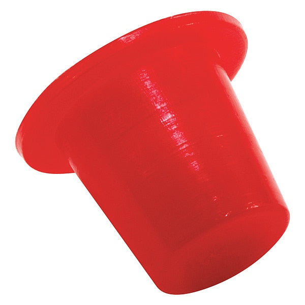 Tapered Cap/Plug, Red, 1000 PK