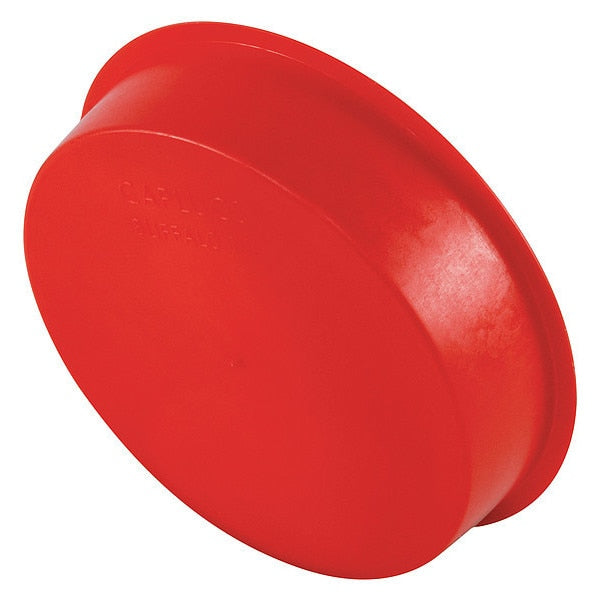 Tapered Cap/Plug, Red, 100 PK