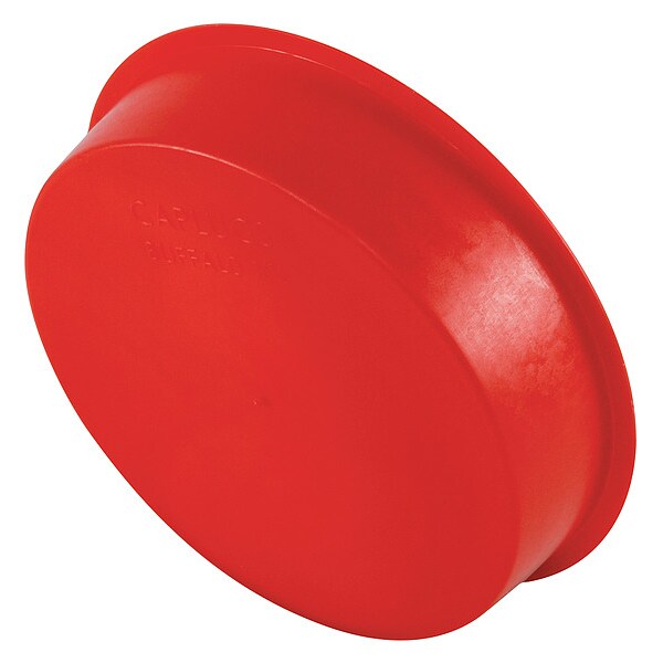 Tapered Cap/Plug, Red, 500 PK