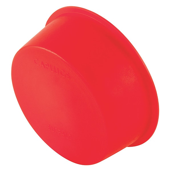 Tapered Cap/Plug, Red, 50 PK