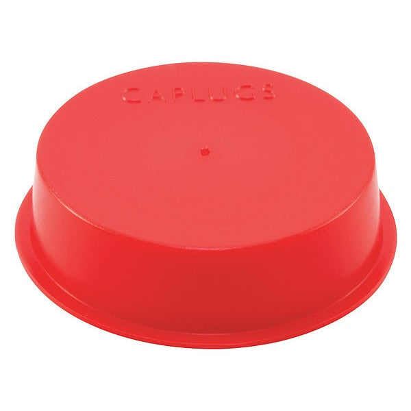Tapered Cap/Plug, Red, 3500 PK