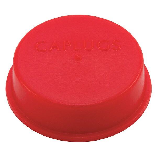Tapered Cap/Plug, Red, 1000 PK