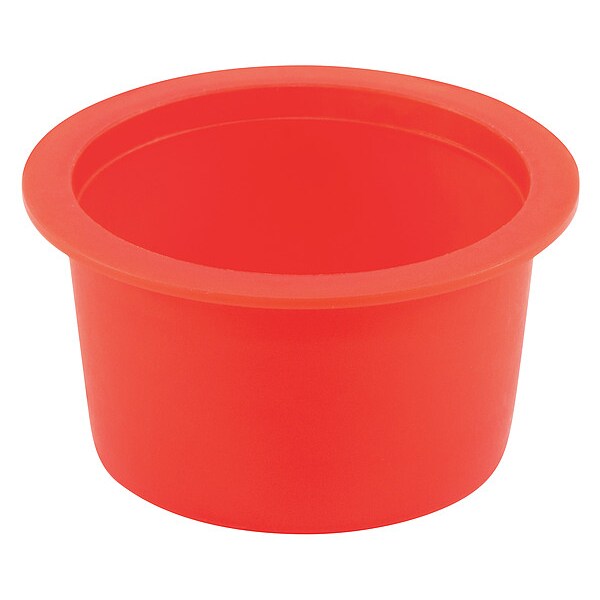 Tapered Cap/Plug, Red, 200 PK