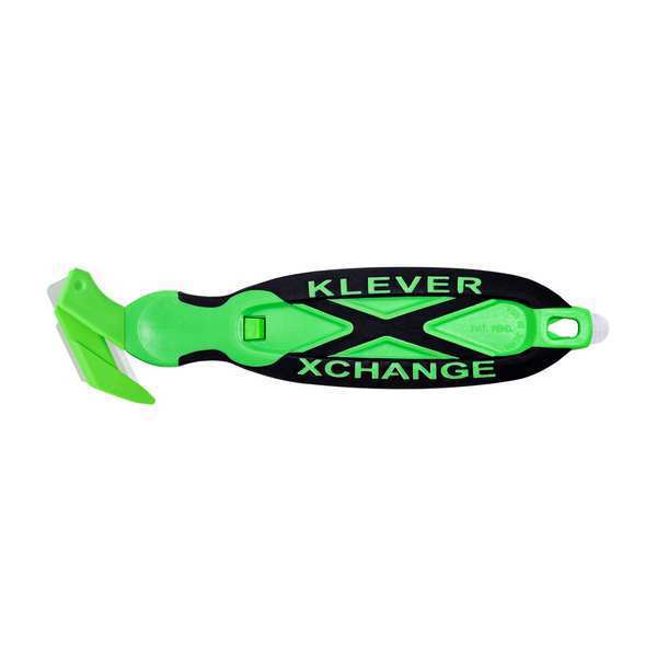 Antimicrobial Safety Cutter , Fixed Blade , Safety Recessed , 7 in L.