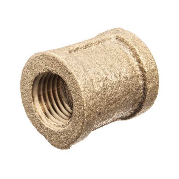 Coupling, Brass, 1/8 in, F BSPT, Class 125