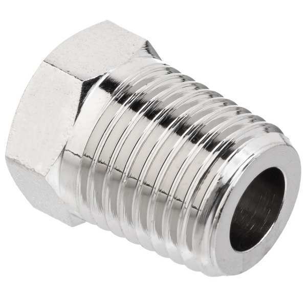 Hex Bushing, Brass, 3/8 x 1/8 in, NPTF