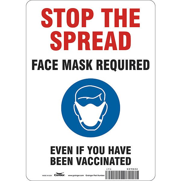 Facemask Reminder Safety Sign