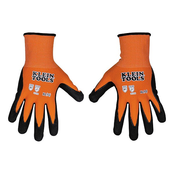 Knit Dipped Gloves, Cut Level A1, XL