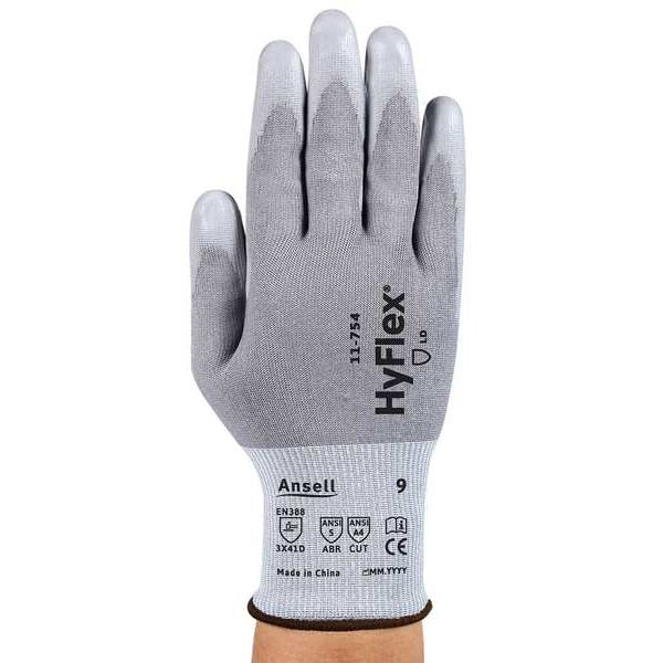 Cut Resistant Gloves, A4, Gray 8, PR
