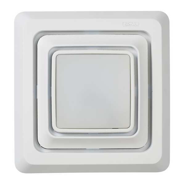 LED Lighted Grille, 9 3/4In, Plastic, White