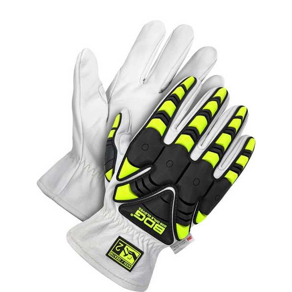 Goatskin Winter Lined Driver w/ Backhand Protection, Size S