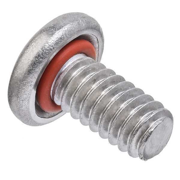 #10-32 x 1 in Phillips Pan Machine Screw, Plain 18-8 Stainless Steel, 10 PK