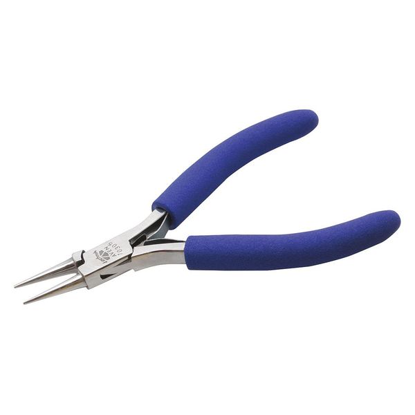 Pliers Round, Nose, 4-1/2