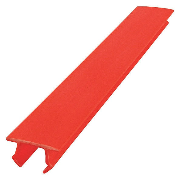 Economy, T-Slot Cover, Red, 10 S
